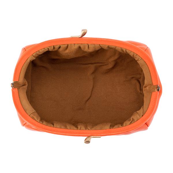 並行輸入 イルビゾンテ  ポーチ ヴァッケッタ C0410 P 166 オレンジ 爆買 | IL BISONTE | 04