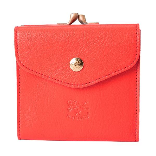 並行輸入 イルビゾンテ  2つ折り財布 ヴァッケッタ C0423 EP 1015 オレンジ系 爆買 | IL BISONTE