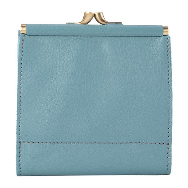 並行輸入 イルビゾンテ  2つ折り財布 ヴァッケッタ C0423 EP 1107 ライトブルー 水色 爆買 | IL BISONTE | 01
