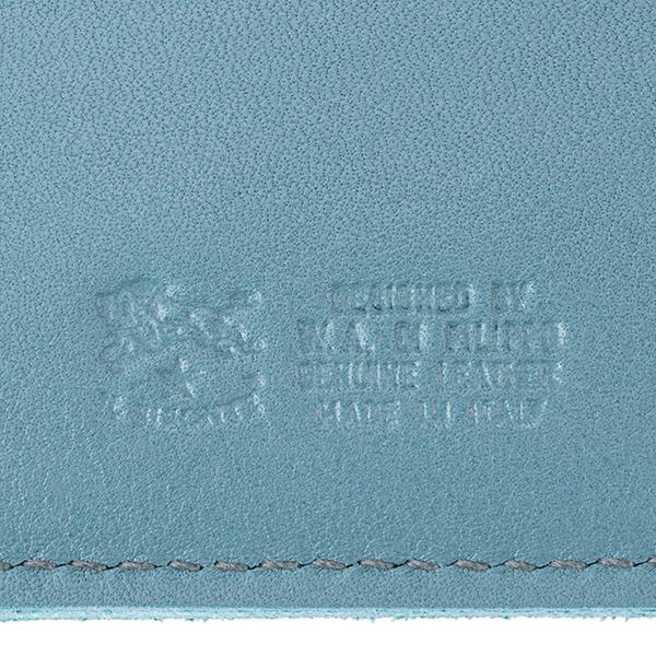 並行輸入 イルビゾンテ  2つ折り財布 ヴァッケッタ C0423 EP 1107 ライトブルー 水色 爆買 | IL BISONTE | 08