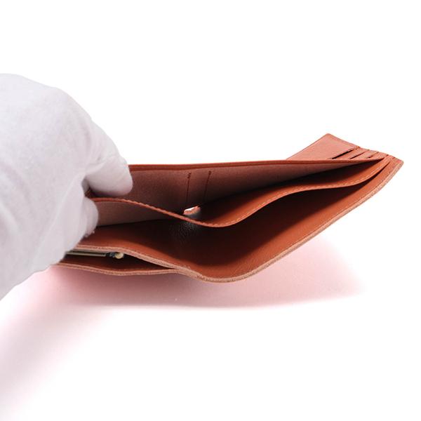 並行輸入 イルビゾンテ 2つ折り財布 IL BISONTE ヴァッケッタ C0423 EP 3052 SMW011 PVX005 OR145Bユニセックス テラコッタ | IL BISONTE | 04