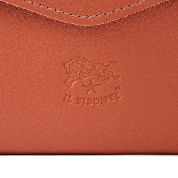 並行輸入 イルビゾンテ 2つ折り財布 IL BISONTE ヴァッケッタ C0423 EP 3052 SMW011 PVX005 OR145Bユニセックス テラコッタ | IL BISONTE | 08