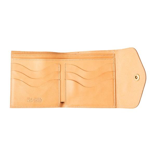 並行輸入 イルビゾンテ  2つ折り財布 ヴァッケッタ C0423 P 120 ナチュラル ベージュ系 爆買 | IL BISONTE | 03