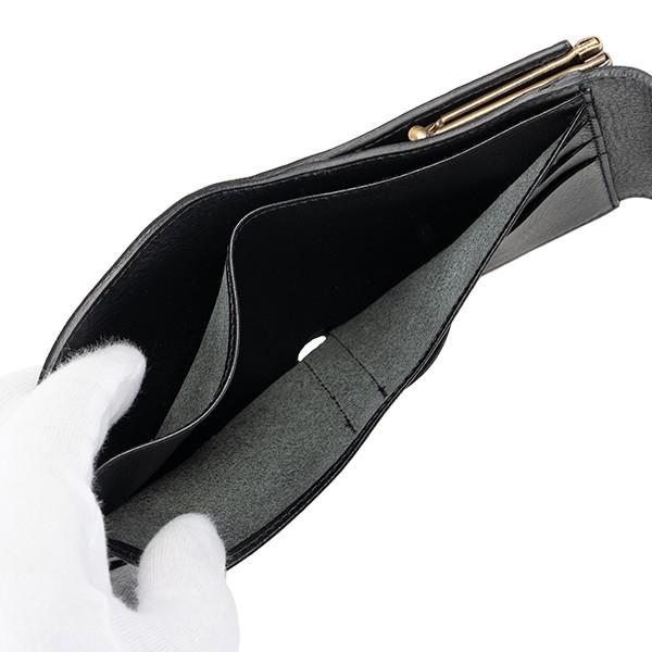 並行輸入 イルビゾンテ  2つ折り財布 ヴァッケッタ C0423 P 153 ブラック 黒 爆買 | IL BISONTE | 05