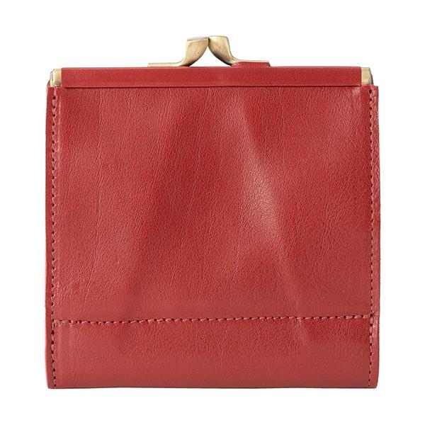 並行輸入 イルビゾンテ 2つ折り財布 IL BISONTE ヴァッケッタ C0423 P 245レディース ダークレッド 赤 | IL BISONTE | 01