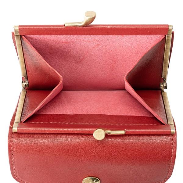 並行輸入 イルビゾンテ 2つ折り財布 IL BISONTE ヴァッケッタ C0423 P 245レディース ダークレッド 赤 | IL BISONTE | 06