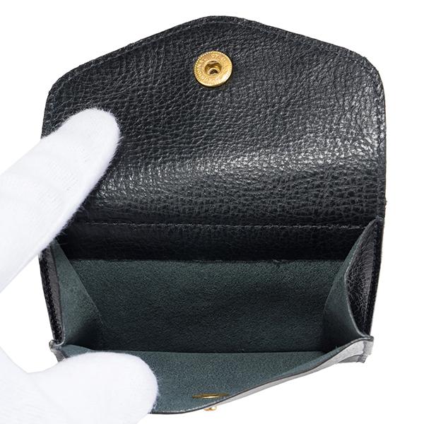 並行輸入 イルビゾンテ 2つ折り財布 IL BISONTE ヴァッケッタ C0424 P 153ユニセックス ブラック 黒 | IL BISONTE | 06