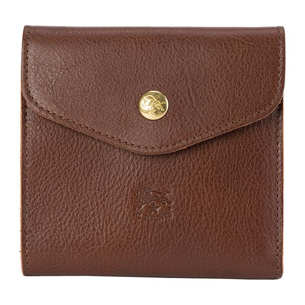 並行輸入 イルビゾンテ 2つ折り財布 IL BISONTE ヴァッケッタ C0424 P 869ユニセックス ブラウン 茶 | IL BISONTE