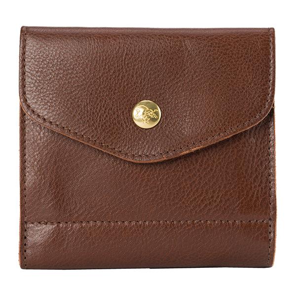 並行輸入 イルビゾンテ 2つ折り財布 IL BISONTE ヴァッケッタ C0424 P 869ユニセックス ブラウン 茶 | IL BISONTE | 01