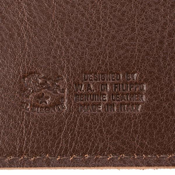 並行輸入 イルビゾンテ 2つ折り財布 IL BISONTE ヴァッケッタ C0424 P 869ユニセックス ブラウン 茶 | IL BISONTE | 08