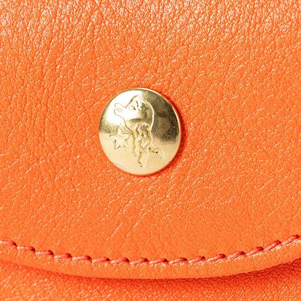 並行輸入 イルビゾンテ  コインケース ヴァッケッタ C0431 P 166 オレンジ 爆買 | IL BISONTE | 06