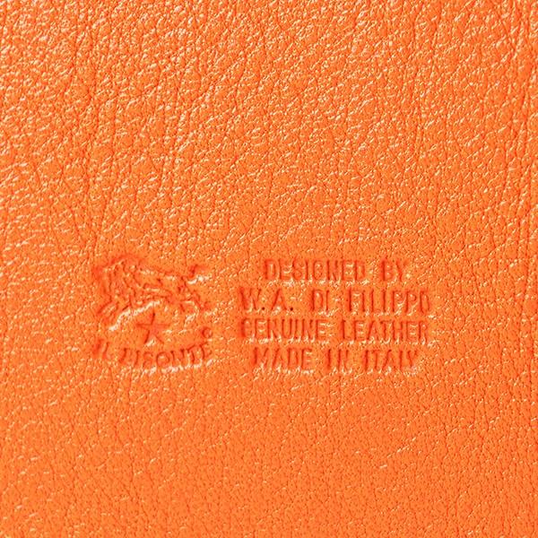 並行輸入 イルビゾンテ  コインケース ヴァッケッタ C0431 P 166 オレンジ 爆買 | IL BISONTE | 08
