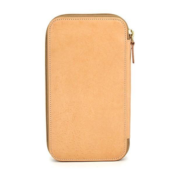 並行輸入 イルビゾンテ  長財布(ラウンドファスナー) ヴァッケッタ C0442 P 120 ナチュラル 爆買 | IL BISONTE | 01