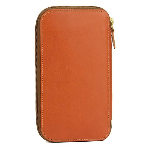 並行輸入 イルビゾンテ  長財布(ラウンドファスナー) ヴァッケッタ C0442 P145 ブラウン 茶 爆買 | IL BISONTE | 01