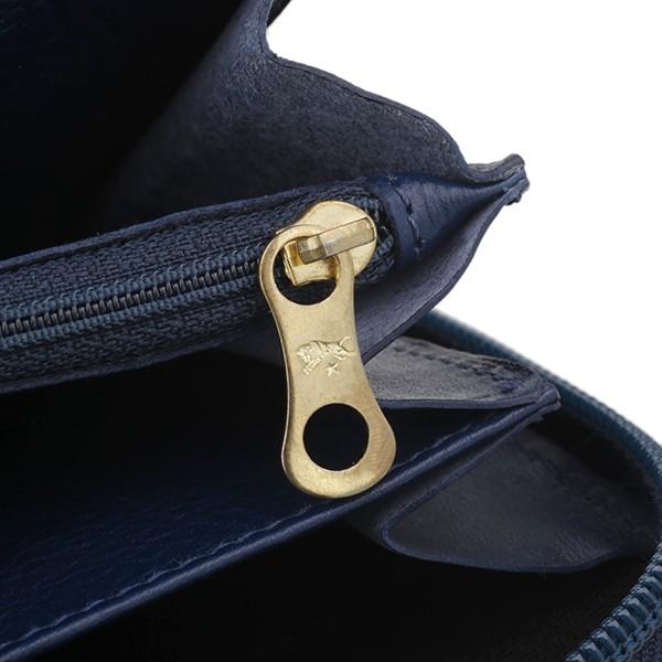 並行輸入 イルビゾンテ 長財布(ラウンドファスナー) ロングウォレット C0442 P 866  ブルー 青 爆買 | IL BISONTE | 07