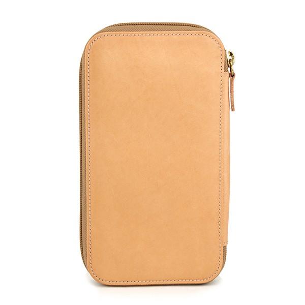 並行輸入 イルビゾンテ  長財布(ラウンドファスナー) ヴァッケッタ C0443 P 120 ナチュラル 爆買 | IL BISONTE | 01