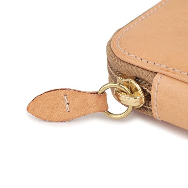 並行輸入 イルビゾンテ  長財布(ラウンドファスナー) ヴァッケッタ C0443 P 120 ナチュラル 爆買 | IL BISONTE | 06