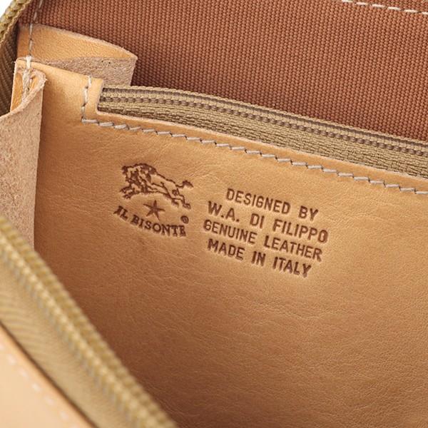 並行輸入 イルビゾンテ  長財布(ラウンドファスナー) ヴァッケッタ C0443 P 120 ナチュラル 爆買 | IL BISONTE | 08