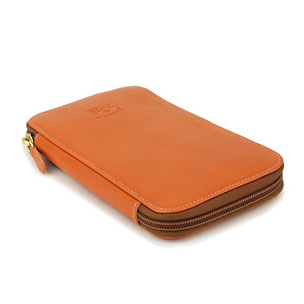 並行輸入 イルビゾンテ  長財布(ラウンドファスナー) ヴァッケッタ C0443 P 145 キャラメル 茶系 爆買 | IL BISONTE | 02