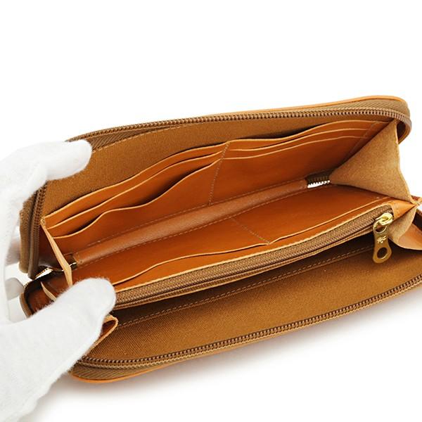 並行輸入 イルビゾンテ  長財布(ラウンドファスナー) ヴァッケッタ C0443 P 145 キャラメル 茶系 爆買 | IL BISONTE | 04