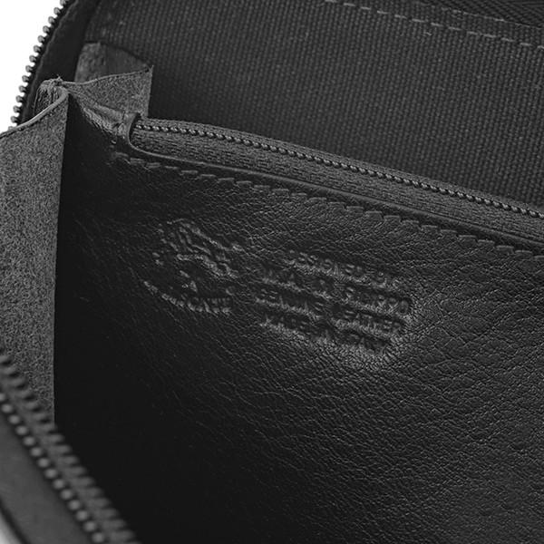 並行輸入 イルビゾンテ  長財布(ラウンドファスナー) ヴァッケッタ C0443 P 153 ブラック 黒 爆買 | IL BISONTE | 08