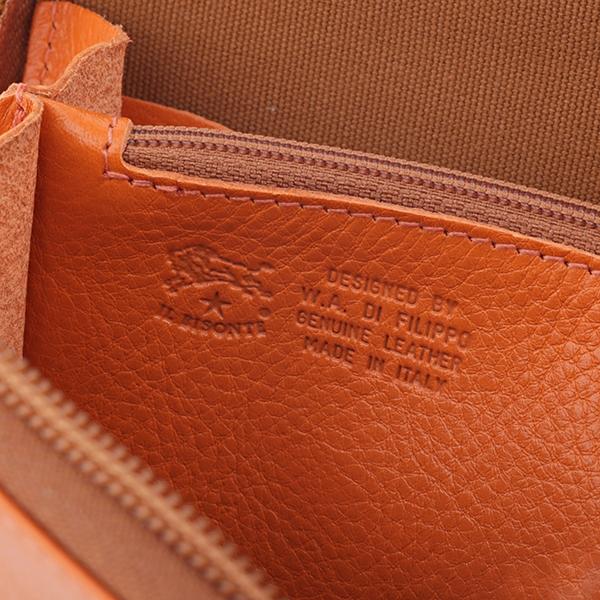 並行輸入 イルビゾンテ  長財布(ラウンドファスナー) ヴァッケッタ C0443 P 166 オレンジ 爆買 | IL BISONTE | 08