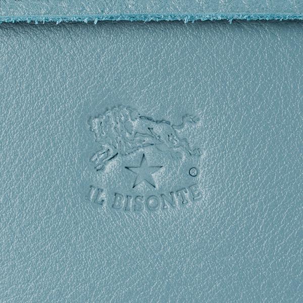 並行輸入 イルビゾンテ  2つ折り財布 ヴァッケッタ C0455 EP 1107 ライトブルー 水色 爆買 | IL BISONTE | 07