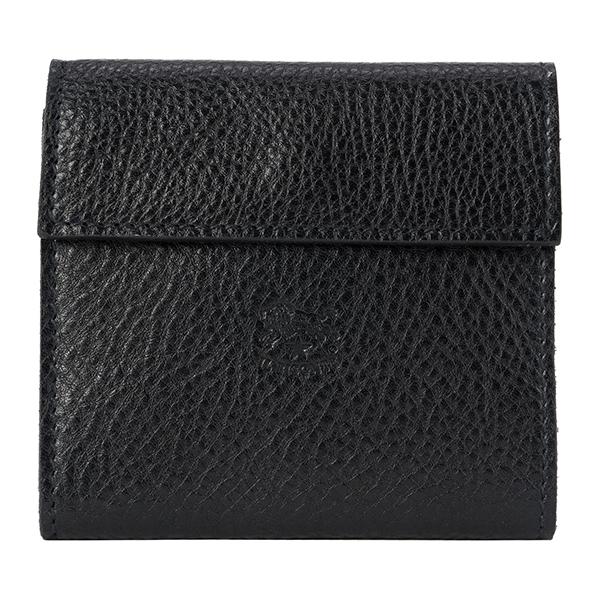 並行輸入 イルビゾンテ 2つ折り財布 ブラック 黒 IL BISONTE C0455 P 153 爆買 | IL BISONTE