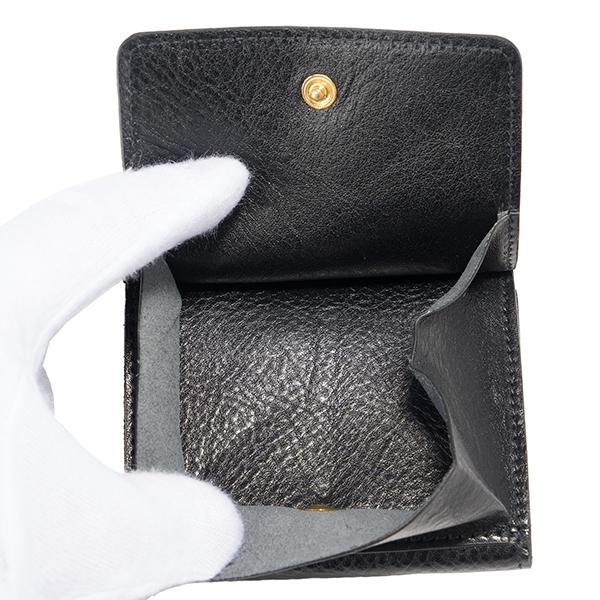 並行輸入 イルビゾンテ 2つ折り財布 ブラック 黒 IL BISONTE C0455 P 153 爆買 | IL BISONTE | 06