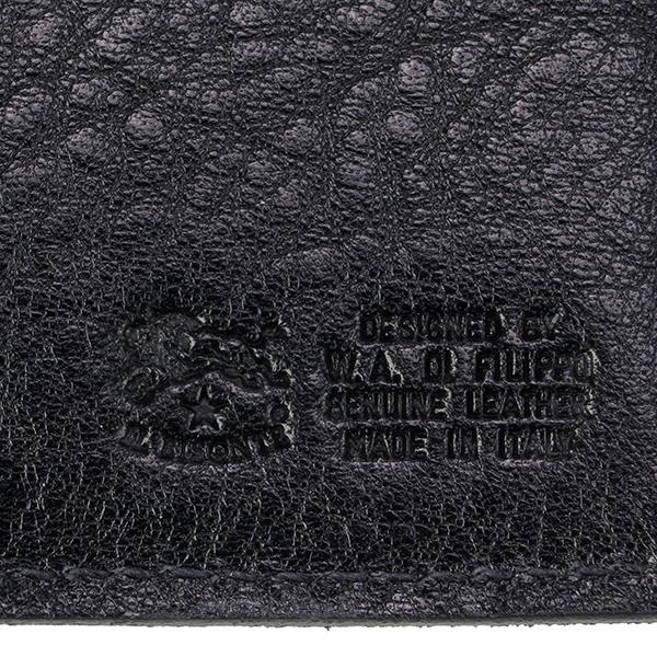 並行輸入 イルビゾンテ 2つ折り財布 ブラック 黒 IL BISONTE C0455 P 153 爆買 | IL BISONTE | 08