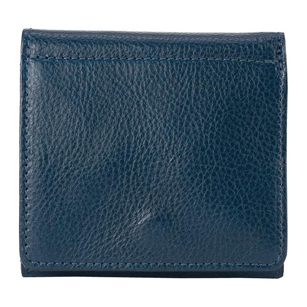 並行輸入 イルビゾンテ  2つ折り財布 ヴァッケッタ C0455 P 866 ネイビー 紺 青 爆買 | IL BISONTE | 01