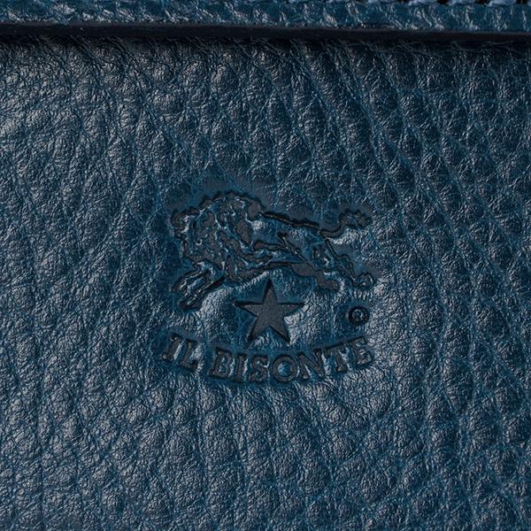 並行輸入 イルビゾンテ  2つ折り財布 ヴァッケッタ C0455 P 866 ネイビー 紺 青 爆買 | IL BISONTE | 07