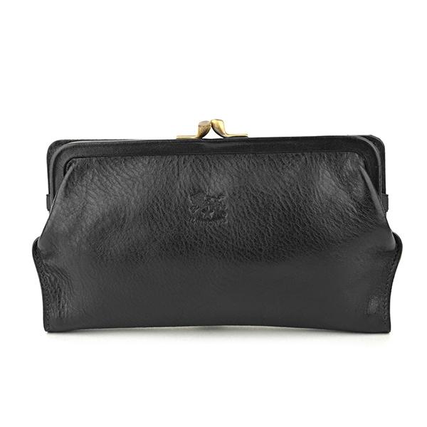 並行輸入 イルビゾンテ  長財布 ヴァッケッタ C0671 P 153 ブラック 黒 爆買 | IL BISONTE