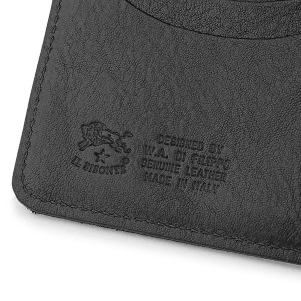 並行輸入 イルビゾンテ  長財布 ヴァッケッタ C0671 P 153 ブラック 黒 爆買 | IL BISONTE | 08