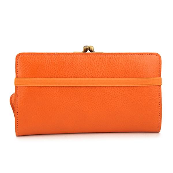 並行輸入 イルビゾンテ  長財布 ヴァッケッタ C0671 P 166 オレンジ 爆買 | IL BISONTE | 01