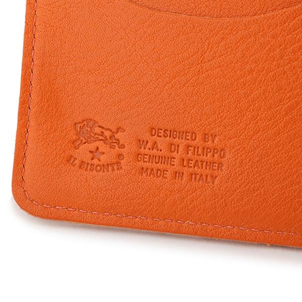 並行輸入 イルビゾンテ  長財布 ヴァッケッタ C0671 P 166 オレンジ 爆買 | IL BISONTE | 08