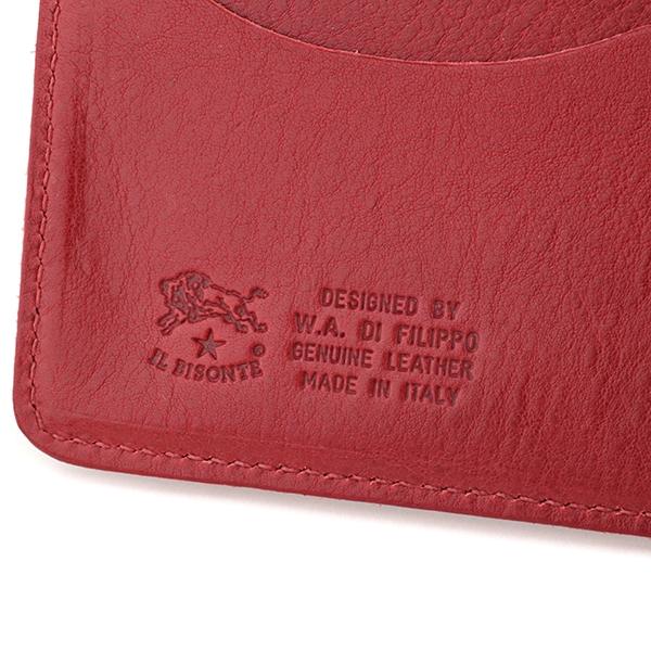 並行輸入 イルビゾンテ  長財布 ヴァッケッタ C0671 P 245 ダークレッド 赤 爆買 | IL BISONTE | 08