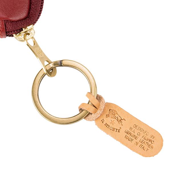 IL BISONTE コインケース 赤　未使用 IL BISONTE / ORIGINAL LEATHER / COIN CASE（コインケース