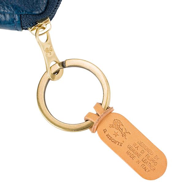 並行輸入 イルビゾンテ コインケース IL BISONTE ヴァッケッタ C0747 P 866ユニセックス ネイビー 紺 青 | IL BISONTE | 08