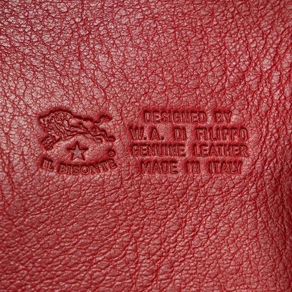 並行輸入 イルビゾンテ コインケース IL BISONTE ヴァッケッタ C0774 P 245ユニセックス レッド 赤 | IL BISONTE | 06