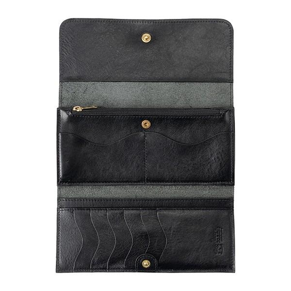 並行輸入 イルビゾンテ 長財布 IL BISONTE ヴァッケッタ C0775 P 153ユニセックス ブラック 黒 | IL BISONTE | 04