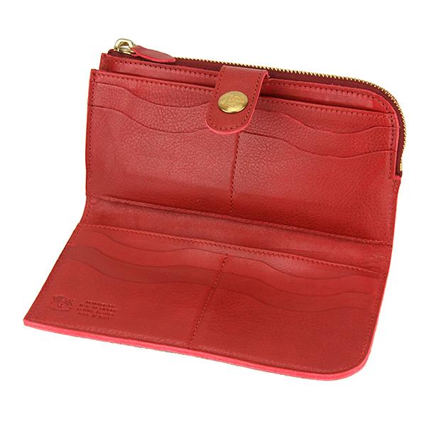 並行輸入 イルビゾンテ 長財布 IL BISONTE ヴァッケッタ C0782 MP245ユニセックス ダークレッド 赤 | IL BISONTE | 03