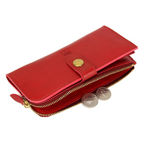 並行輸入 イルビゾンテ 長財布 IL BISONTE ヴァッケッタ C0782 MP245ユニセックス ダークレッド 赤 | IL BISONTE | 06