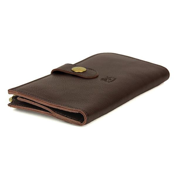 並行輸入 イルビゾンテ 長財布 ロングウォレット C0782 MP455 ダークブラウン こげ茶 爆買 | IL BISONTE | 02
