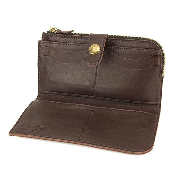 並行輸入 イルビゾンテ 長財布 ロングウォレット C0782 MP455 ダークブラウン こげ茶 爆買 | IL BISONTE | 03