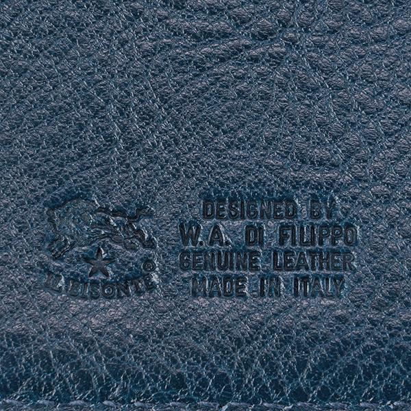 並行輸入 イルビゾンテ 長財布 IL BISONTE ヴァッケッタ C0782 MP 866ユニセックス ネイビー 紺 青 | IL BISONTE | 08