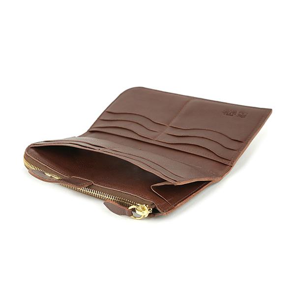 並行輸入 イルビゾンテ 長財布 IL BISONTE ヴァッケッタ C0782MP 869Oユニセックス ブラウン 茶 | IL BISONTE | 04