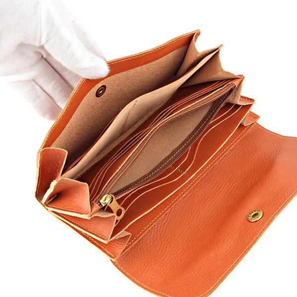 並行輸入 イルビゾンテ 長財布 ヴァッケッタ C0842 P145 キャラメル 茶系 爆買 | IL BISONTE | 03