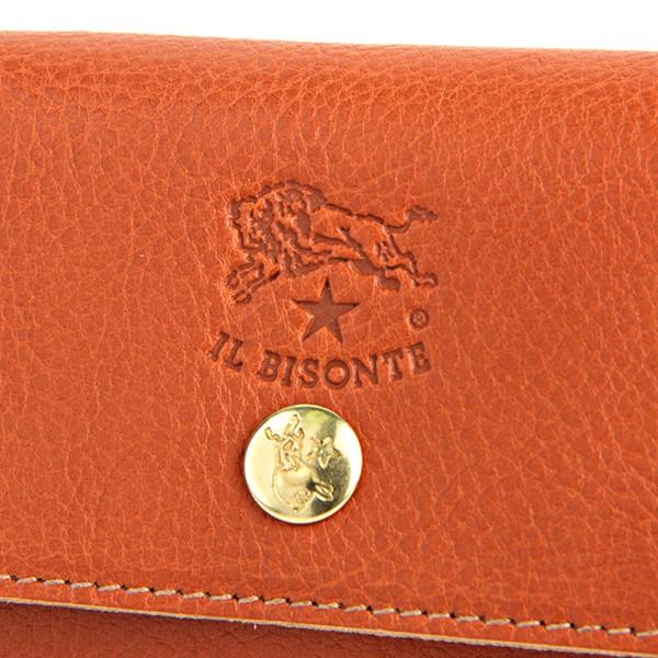 並行輸入 イルビゾンテ 長財布 ヴァッケッタ C0842 P145 キャラメル 茶系 爆買 | IL BISONTE | 04