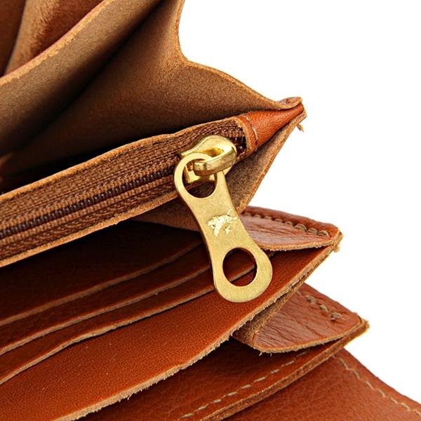 並行輸入 イルビゾンテ 長財布 ヴァッケッタ C0842 P145 キャラメル 茶系 爆買 | IL BISONTE | 07
